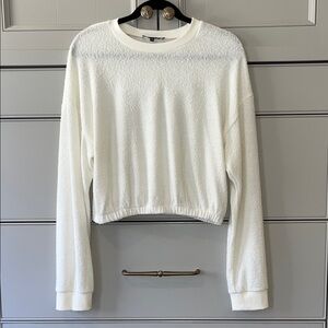 Love tree white sweater size M